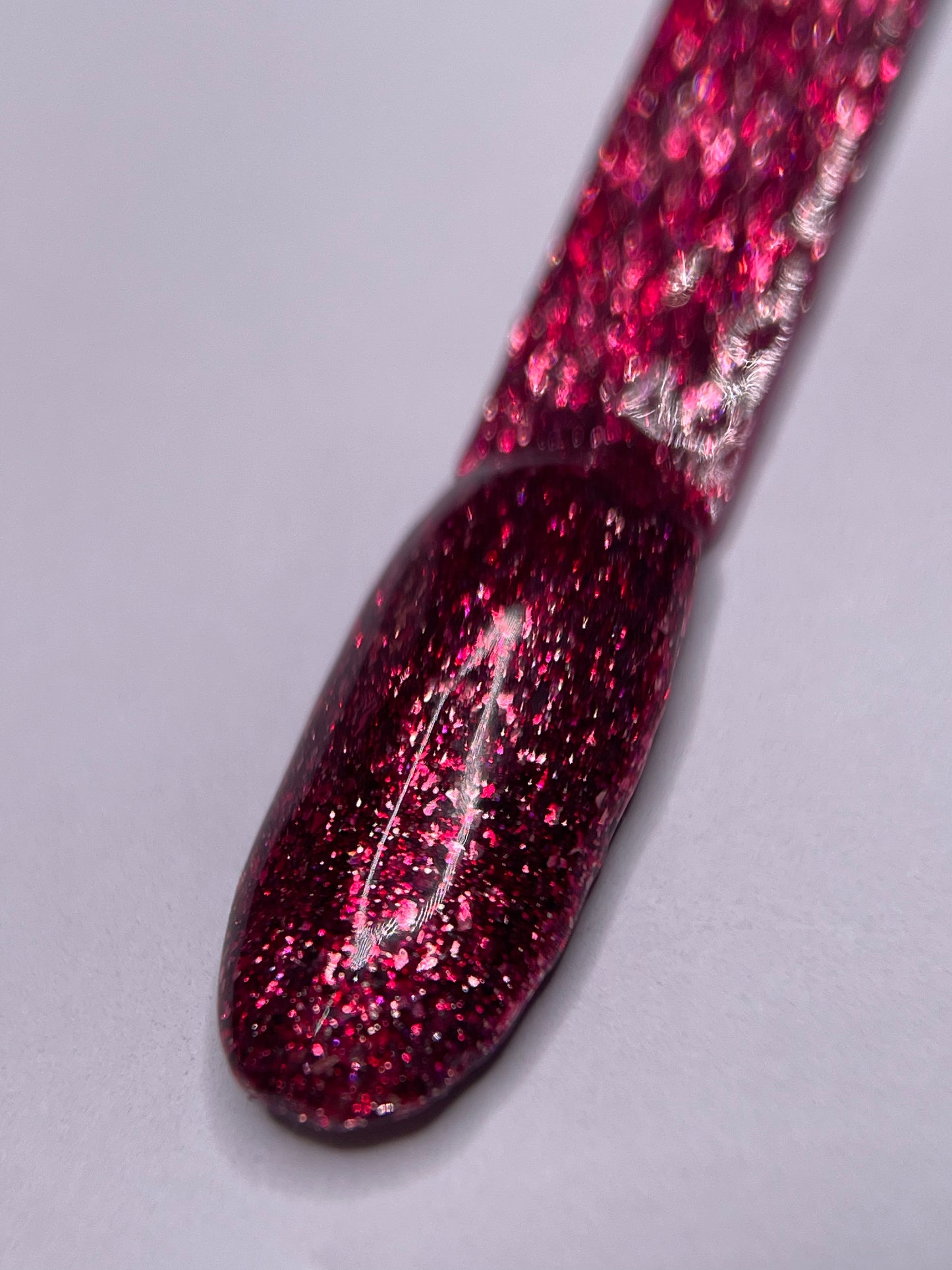 GEL POLISH GLITTER BERRY 176