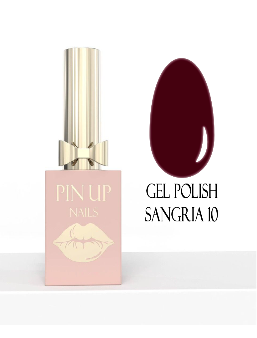 GEL POLISH SANGRIA 10