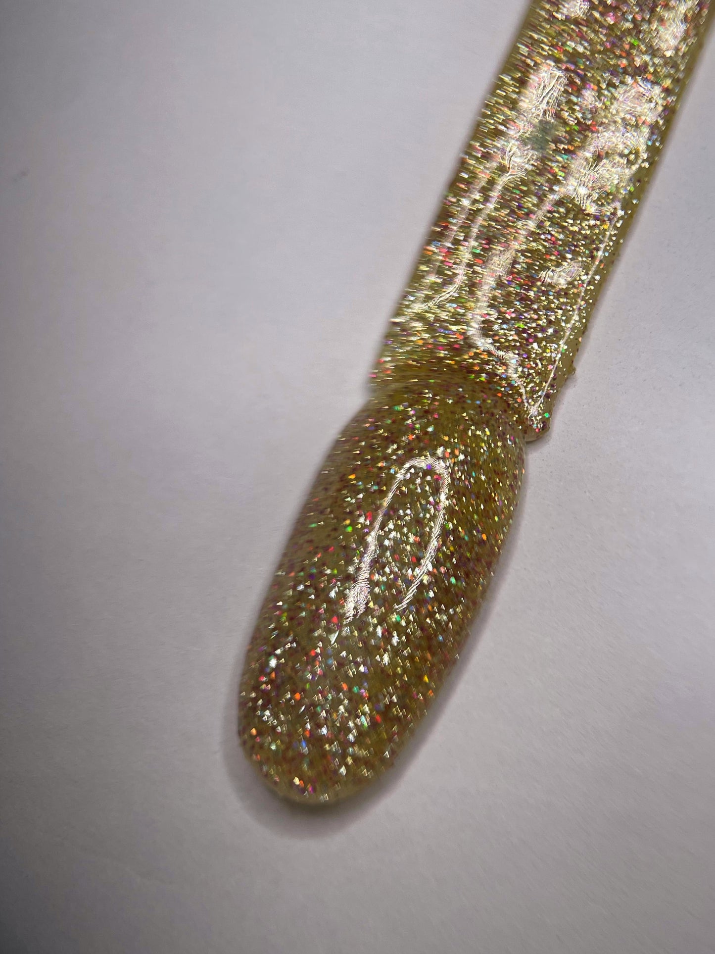 GEL POLISH GLITTER YELLOW 172