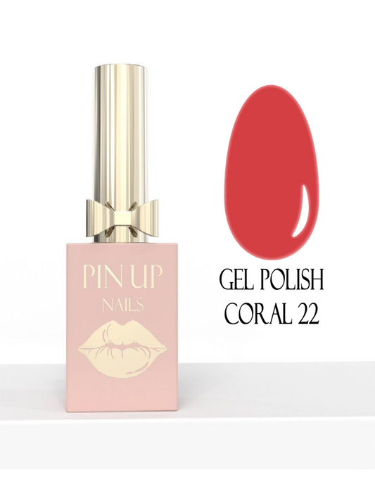 GEL POLISH CORAL 22