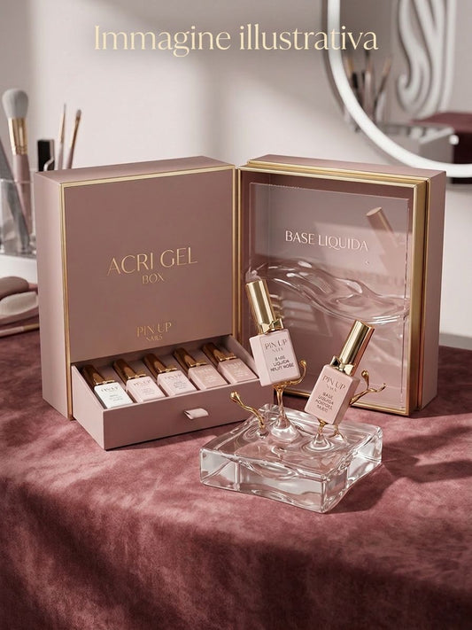 Box Liquida Akrigel – Kit Completo Tutte le Colorazioni