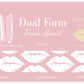 DUAL FORM SANDWICH FRENCH ALMOND