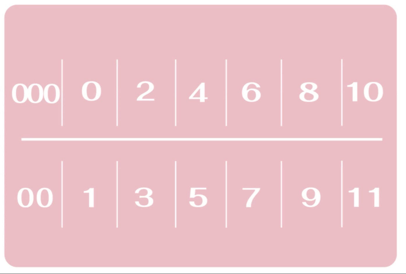DUAL FORM FRENCH SQUARE - 0 MILLIMETRI