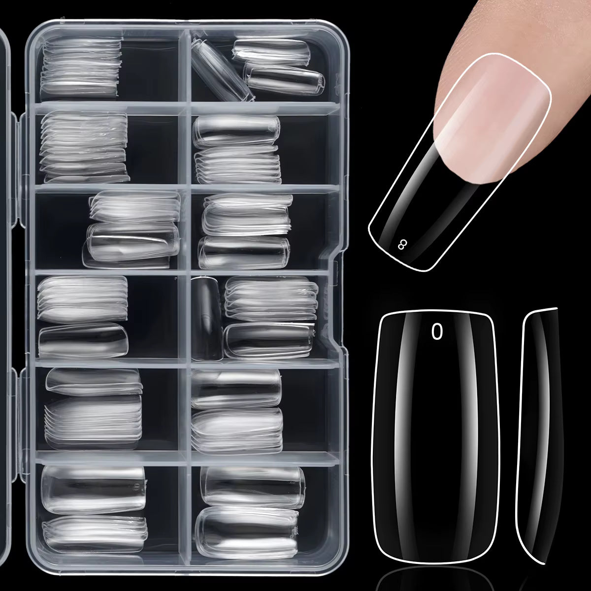 SOFT GEL PRESS TIP - SQUARE