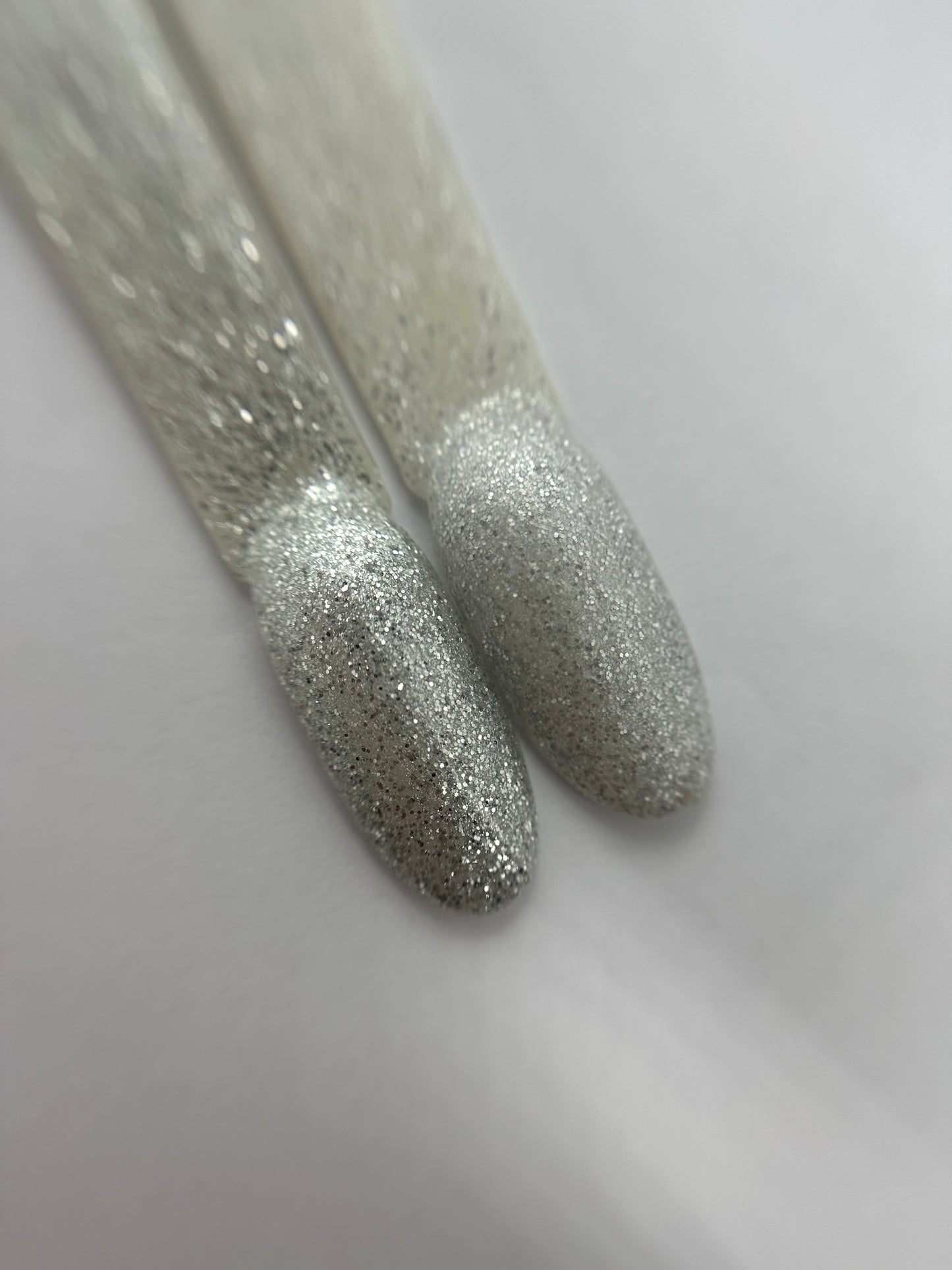 GEL POLISH GLITTER WHITE STAR 128