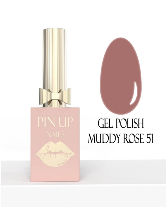 GEL POLISH MUDDY ROSE 51