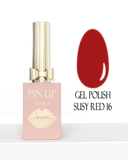 GEL POLISH SUSY RED 16