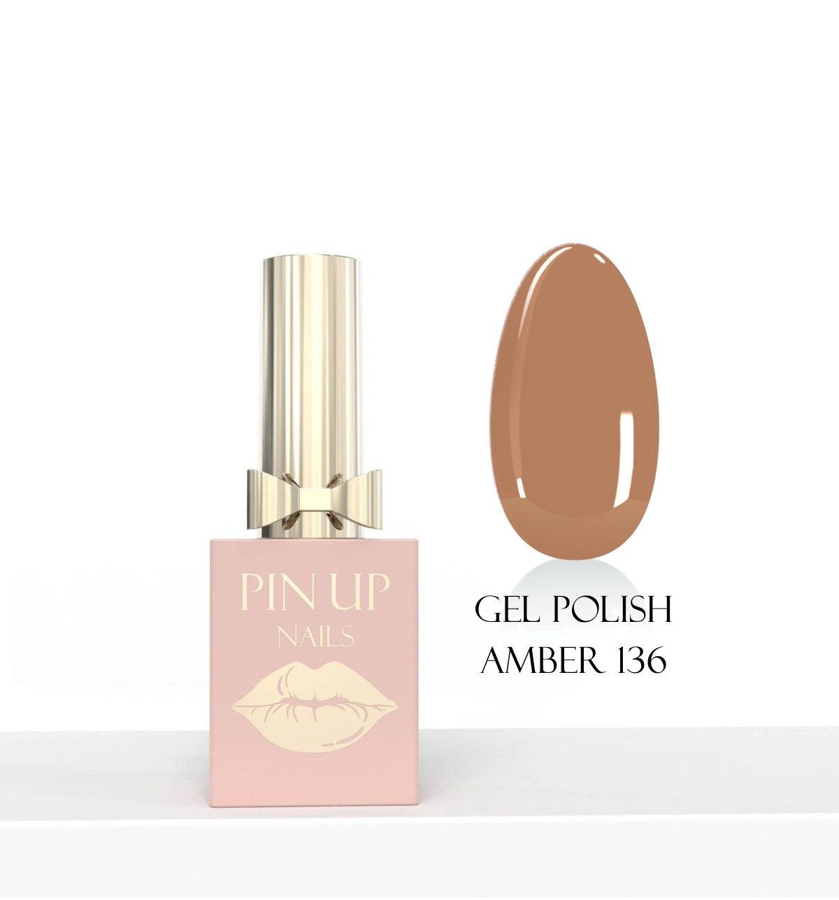 GEL POLISH AMBER 136
