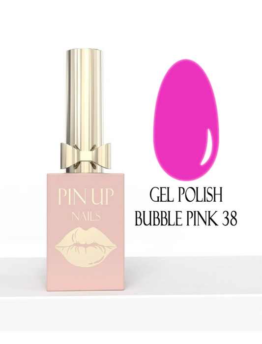 GEL POLISH BUBBLE PINK 38