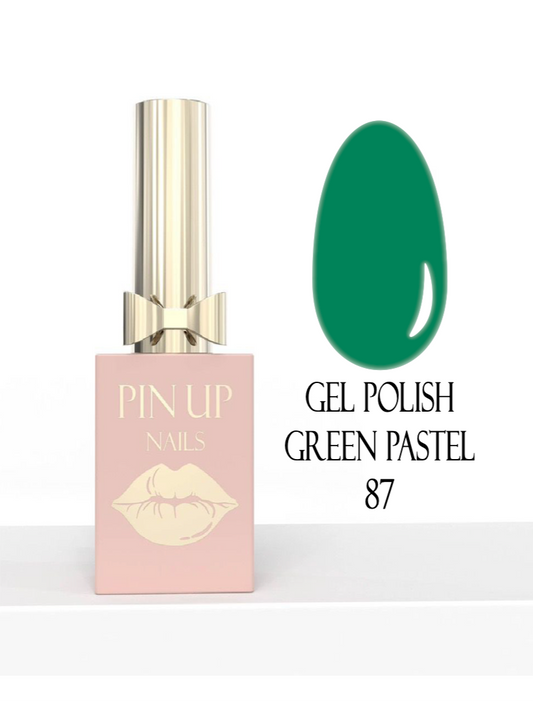 GEL POLISH GREEN PASTEL 87
