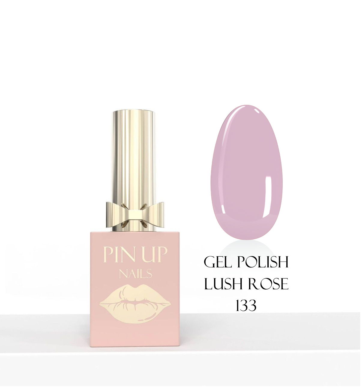GEL POLISH LUSH ROSE 133