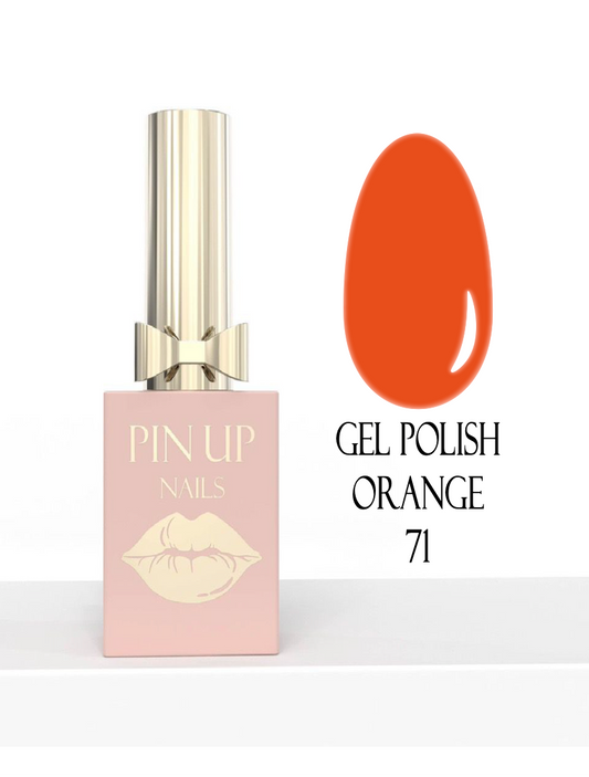 GEL POLISH ORANGE 71