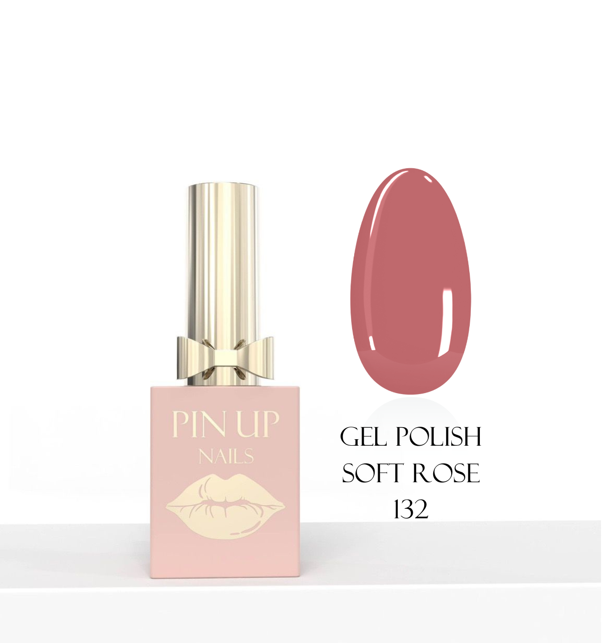 GEL POLISH SOFT ROSE 132