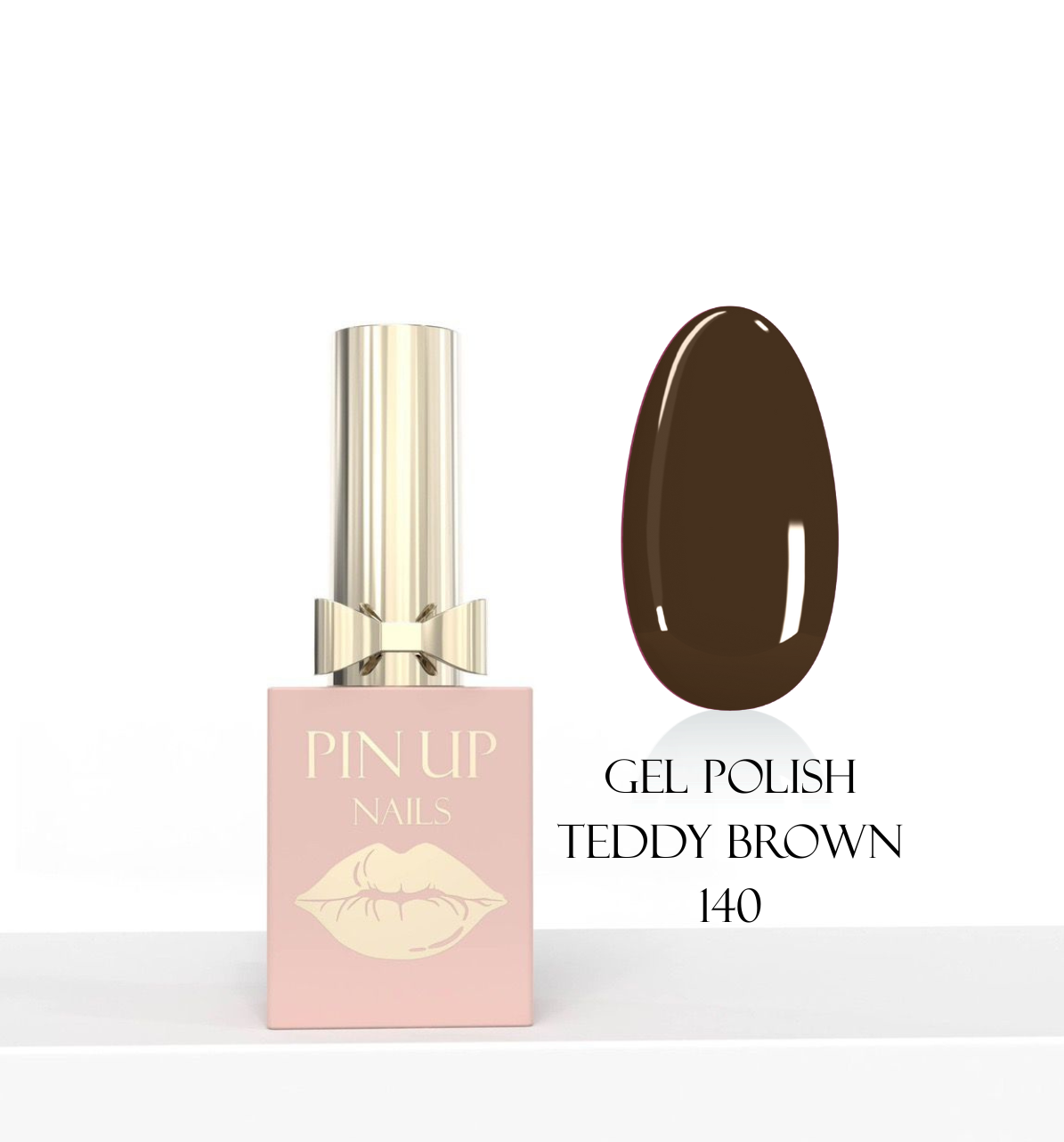 GEL POLISH TEDDY BROWN 140